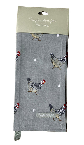 Sophie Allport Chicken Tea Towel - BLOSSOM & MOON