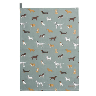 Sophie Allport Fetch Dog Tea Towel - BLOSSOM & MOON