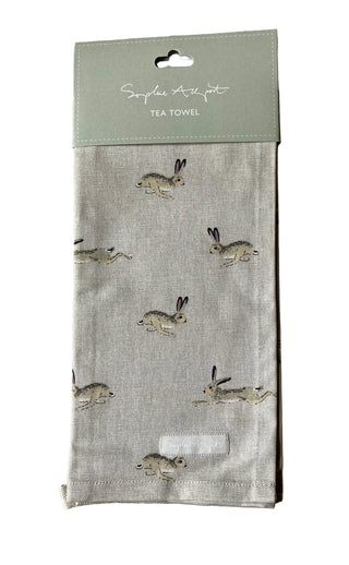 Sophie Allport Hare Tea Towel - BLOSSOM & MOON