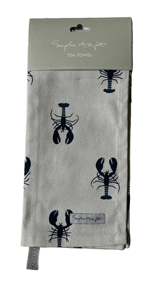 Sophie Allport Lobster Tea Towel - BLOSSOM & MOON