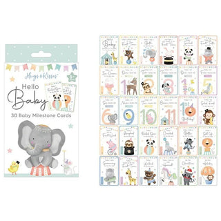 Unisex Baby Letterbox Gift Set - Hello World - BLOSSOM & MOON