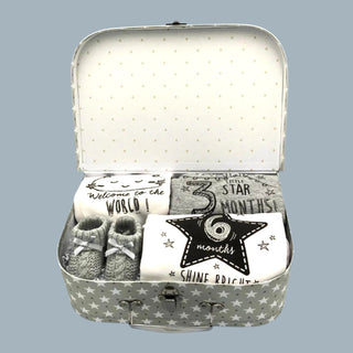 Unisex Milestone Vests Gift Set - BLOSSOM & MOON