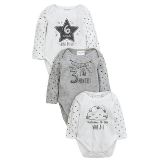 Unisex Milestone Vests Gift Set - BLOSSOM & MOON