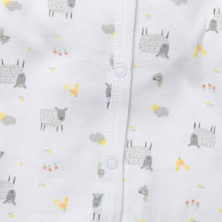 Baby Unisex 3 piece Layette Gift Set - Sheep - BLOSSOM AND MOON