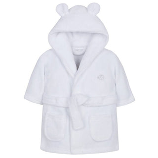 Baby White Dressing Gown - BLOSSOM AND MOON