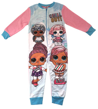 Girls LOL SURPRISE micro fleece onesie 3- 10 yrs - Kids Wear Character
