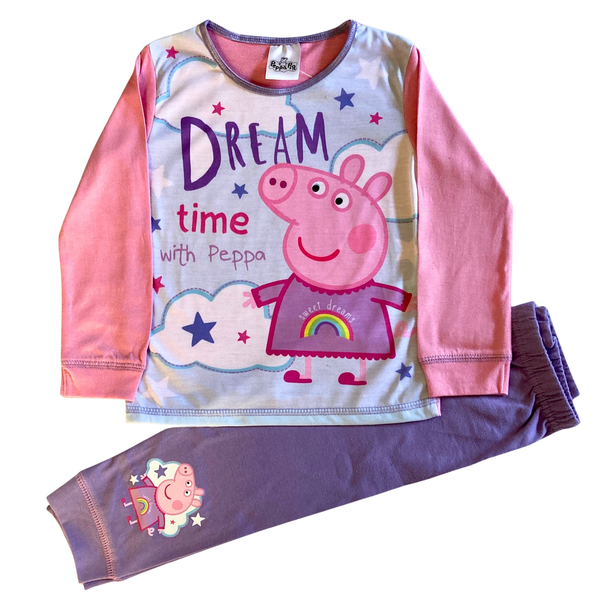 Girls PEPPA PIG pyjamas, nightwear, pjs 18mths -5yrs – BLOSSOM MOON