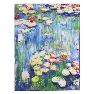 Large Monet Water Lily Scarf - BLOSSOM AND MOON