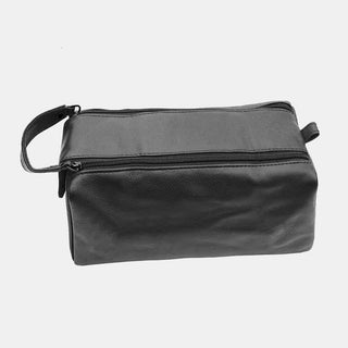 Leather Wash Toiletry Bag - BLOSSOM AND MOON