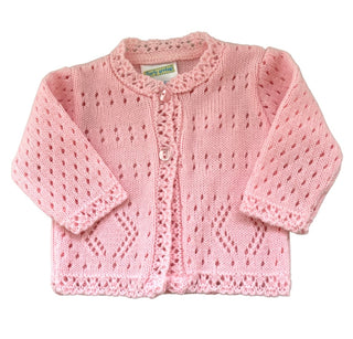 Premature Tiny Baby Cardigan - 3-5lb and 5-8lb - BLOSSOM AND MOON