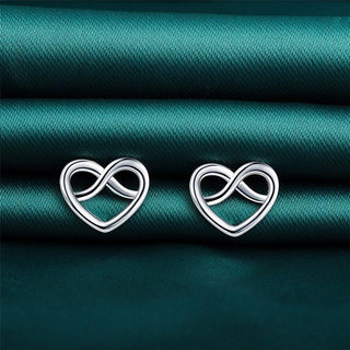 Sterling Silver Heart Earrings - Kids Wear Character